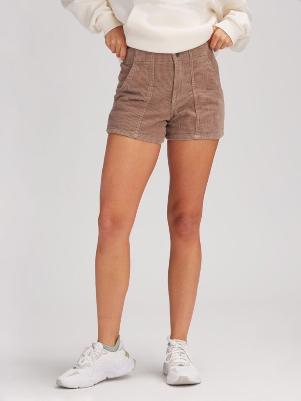 Basin & Range Corduroy Shorts 29 Goat Women's Brown